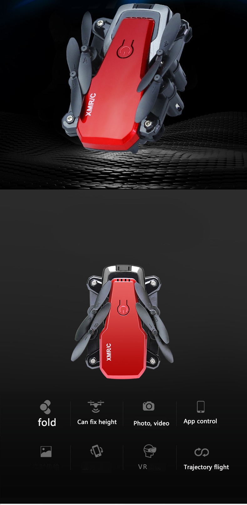 Foldable Drone with HD Camera