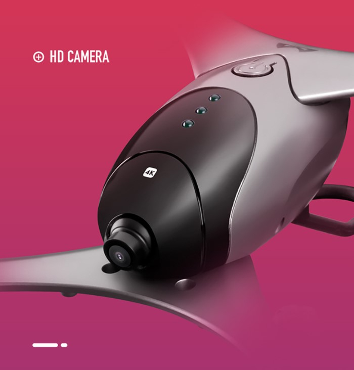 Grey Color 4K HD Camera Drone