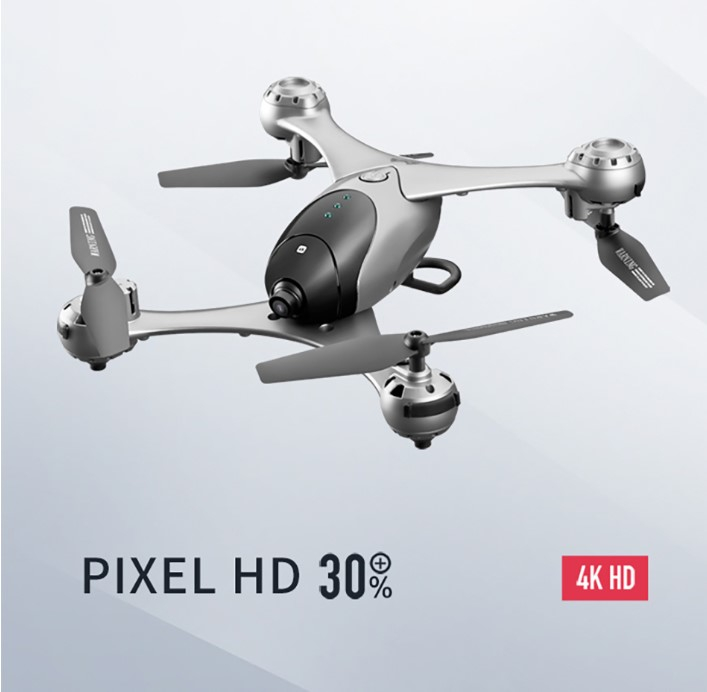 Grey Color 4K HD Camera Drone