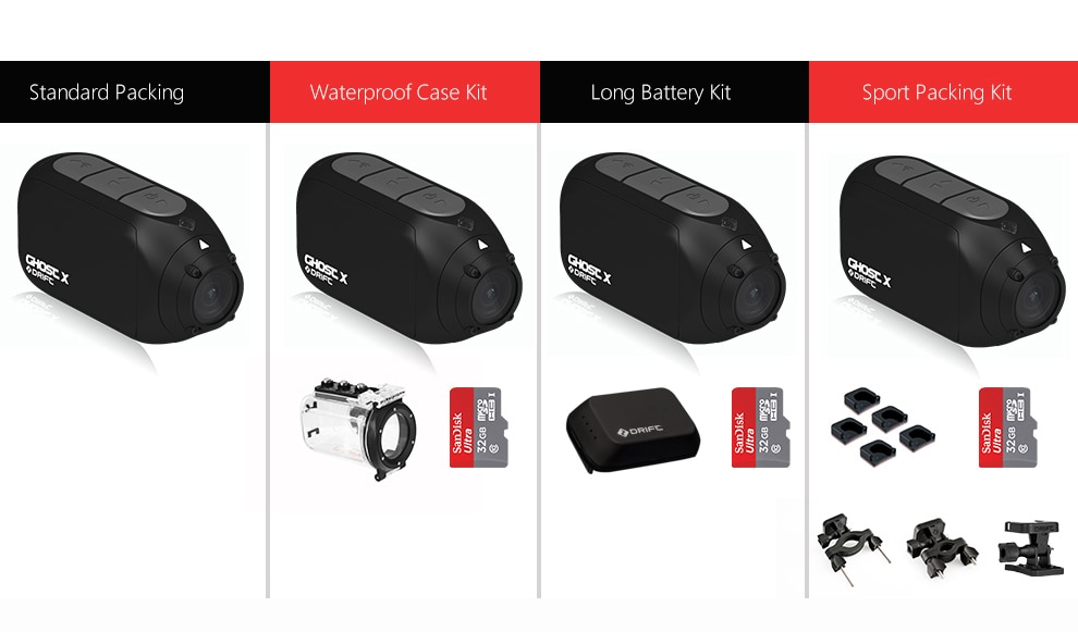 1080P Sports Action Camera with WiFi