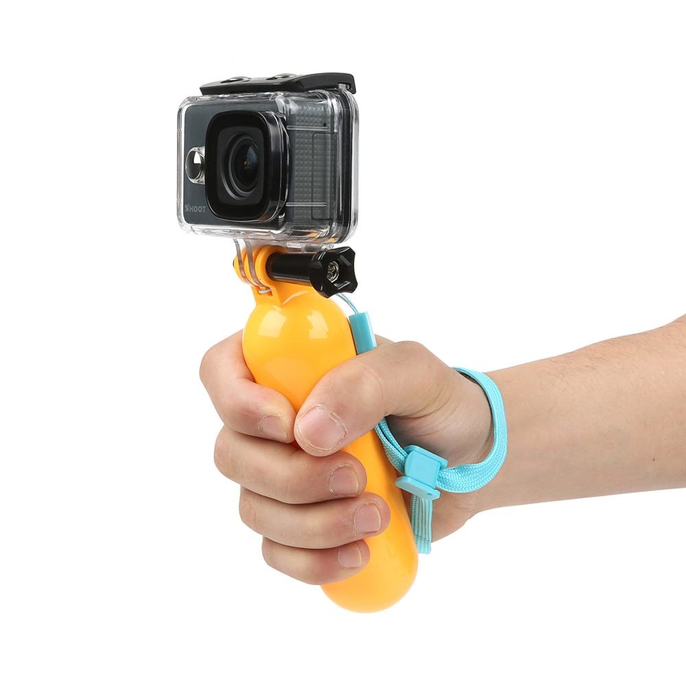 Floating Action Camera Holder with Wrist Strap