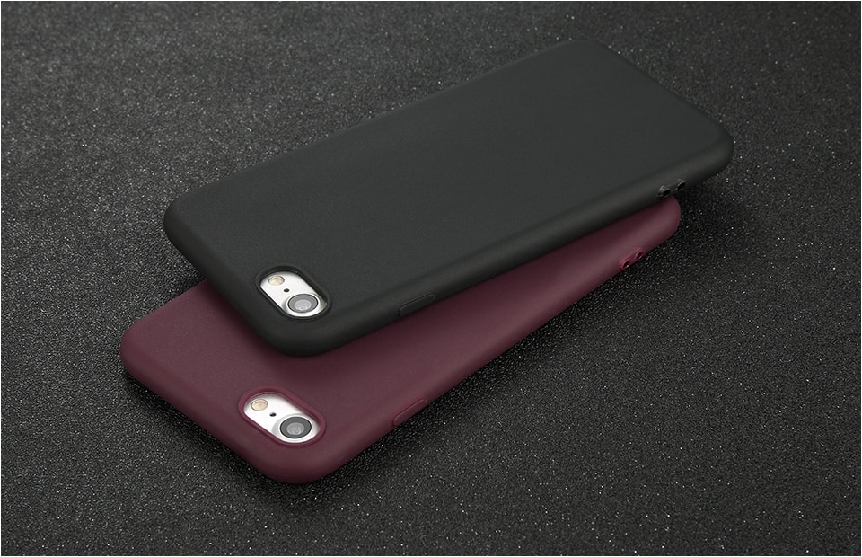 Candy Colors Soft Phone Case for iPhone