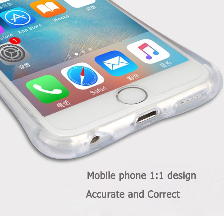 LED Transparent Luminous TPU Case for iPhone