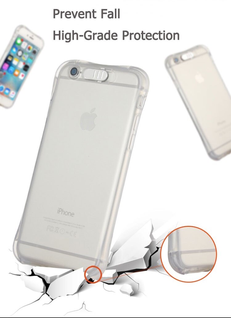 LED Transparent Luminous TPU Case for iPhone