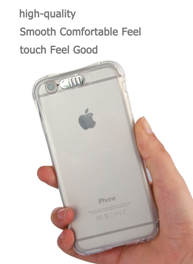 LED Transparent Luminous TPU Case for iPhone
