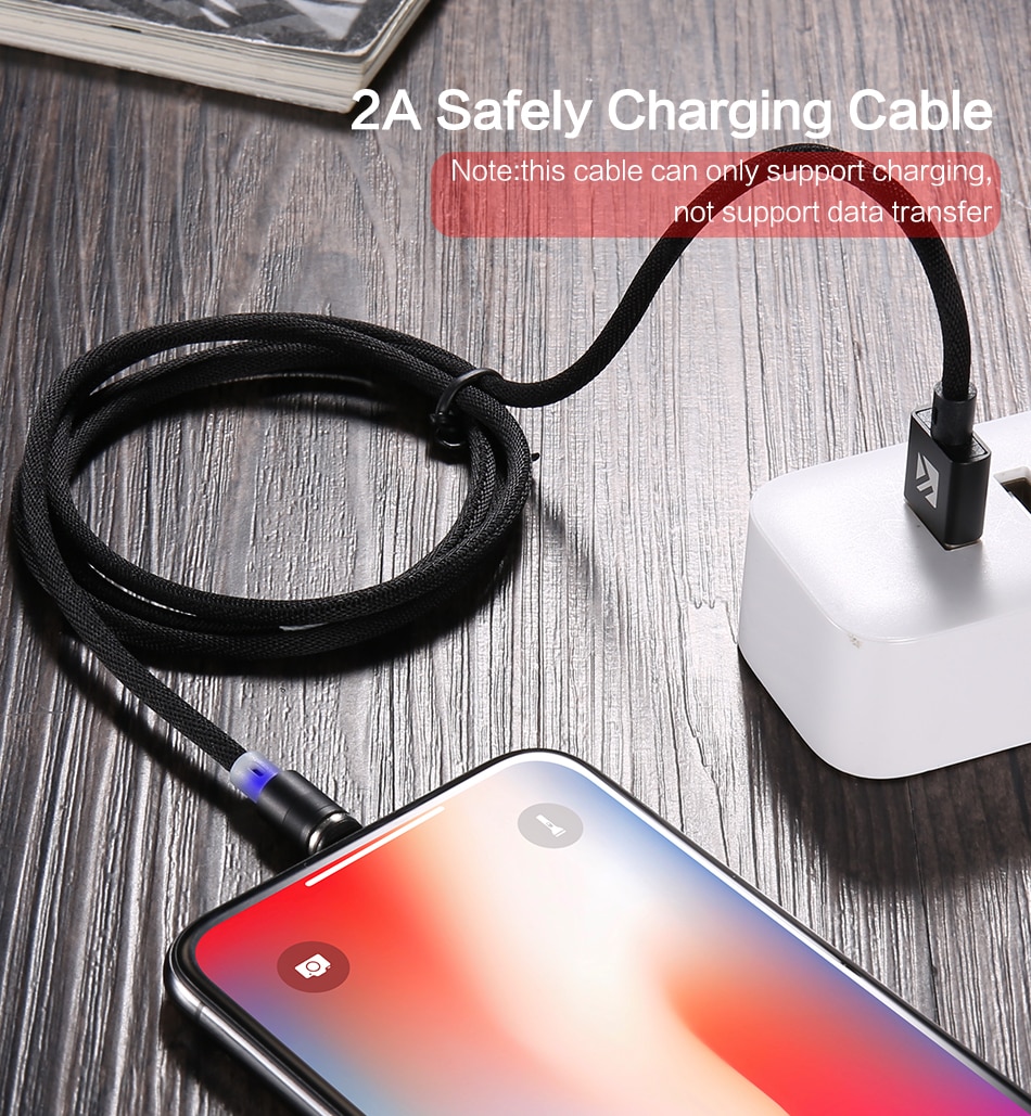 3 in 1 Magnetic Design Interchangeable USB Cable