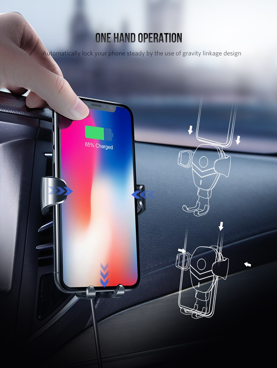 Wireless Car Charger for iPhone