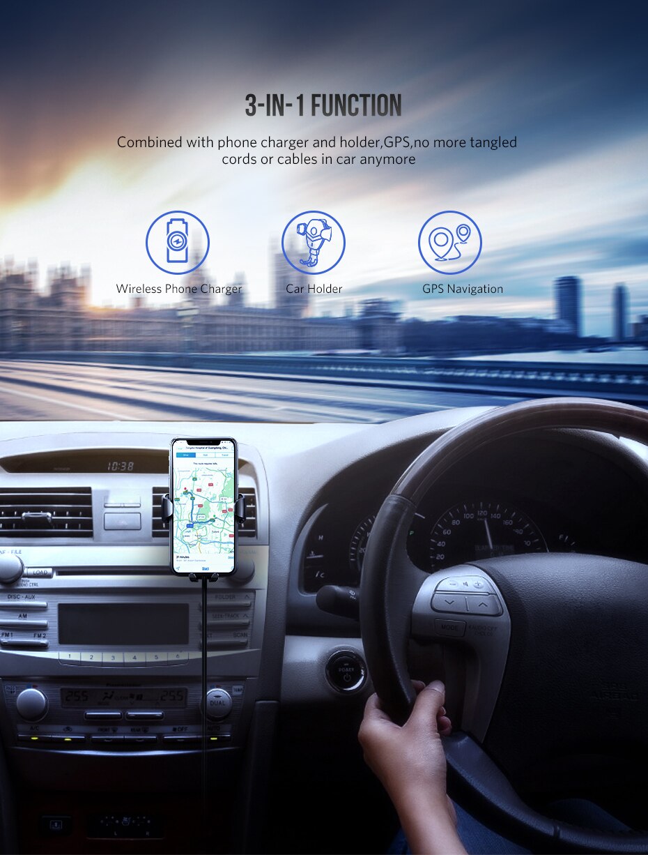 Wireless Car Charger for iPhone